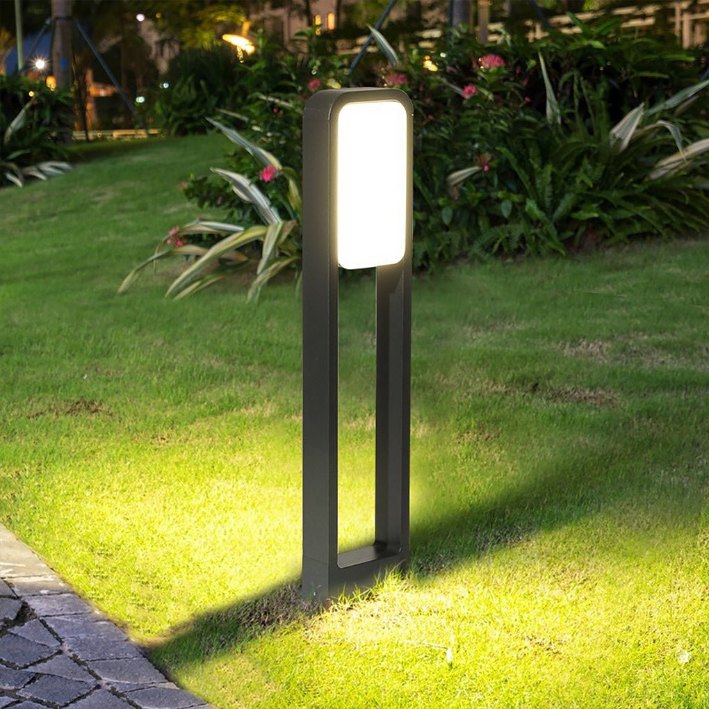 Big Square COB LED Path Light - Dual Front & Back Illumination