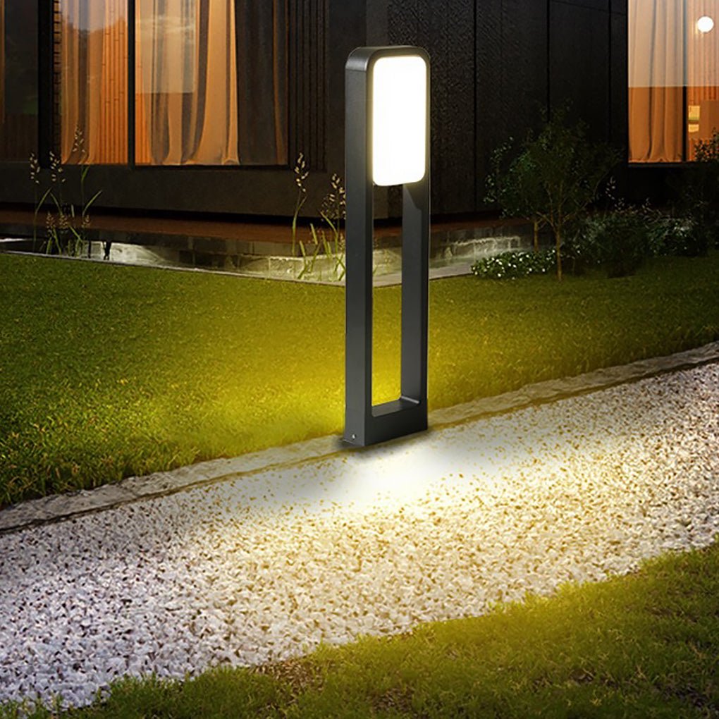 Big Square COB LED Path Light - Dual Front & Back Illumination