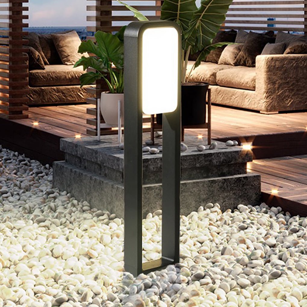 Big Square COB LED Path Light - Dual Front & Back Illumination