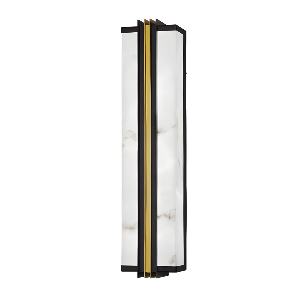 Modern Black LED Waterproof Vertical Wall Light