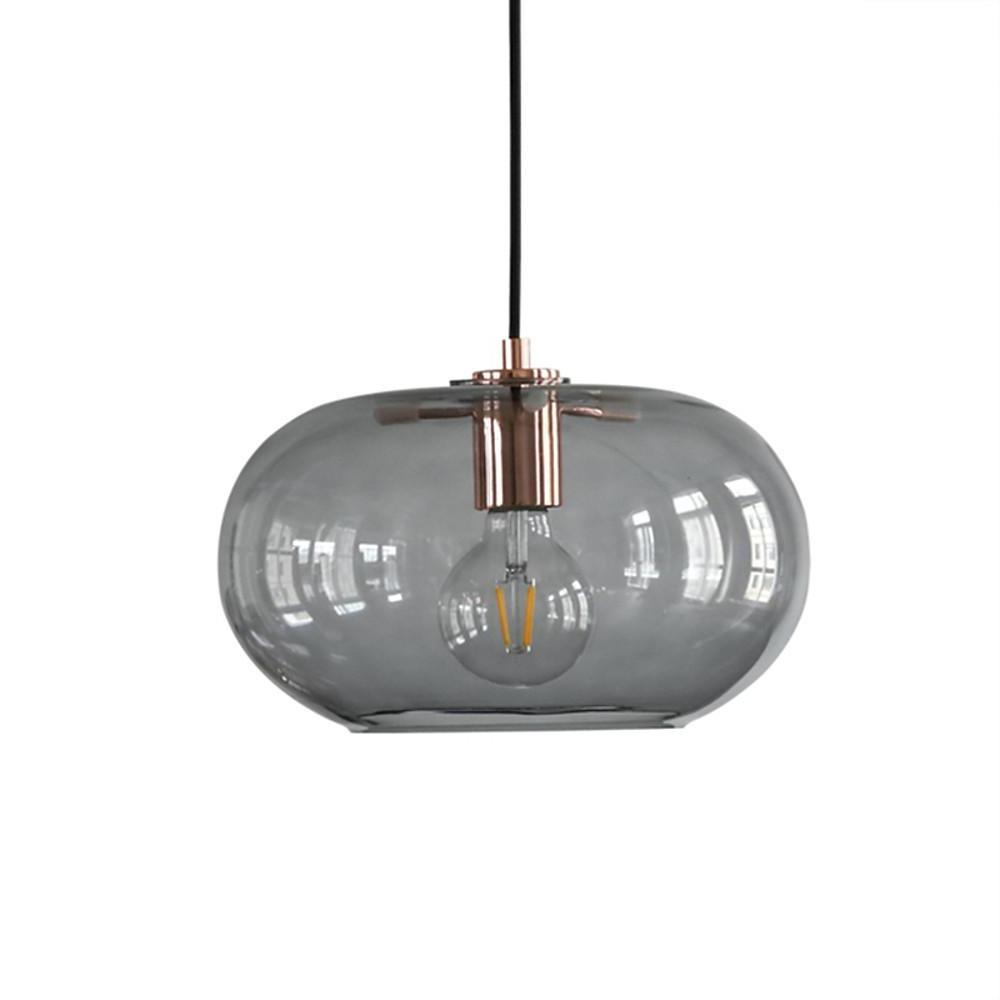 Artistic Electroplated Glass LED Pendant Light - Nordic Style Lighting