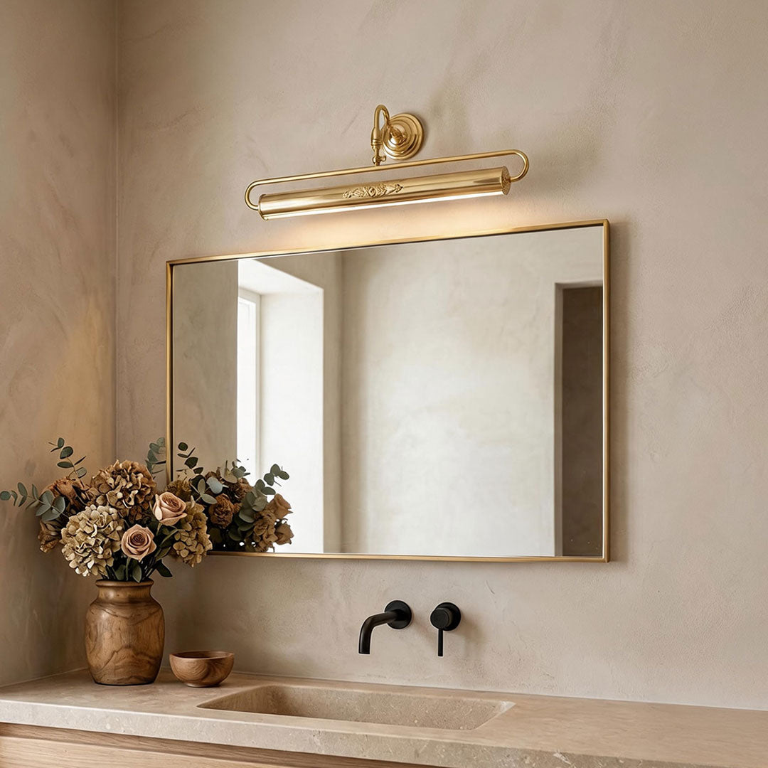 Adjustable Bathroom Vanity Lights Modern Minimalist Wall Light LED Lighting Fixture for Vanity Mirror, Dimmable Bathroom Light Bar, Sleek Design for Home Decor, Energy Efficient Modern Illumination, Contemporary Bathroom Wall Sconce