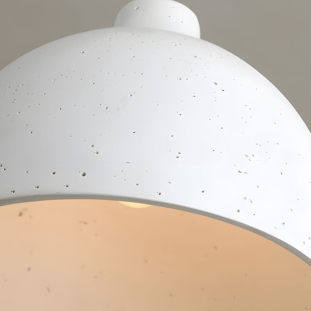 Modern Adjustable Resin Bowl Pendant Lamp - Stylish Lighting Fixture for Home Decor