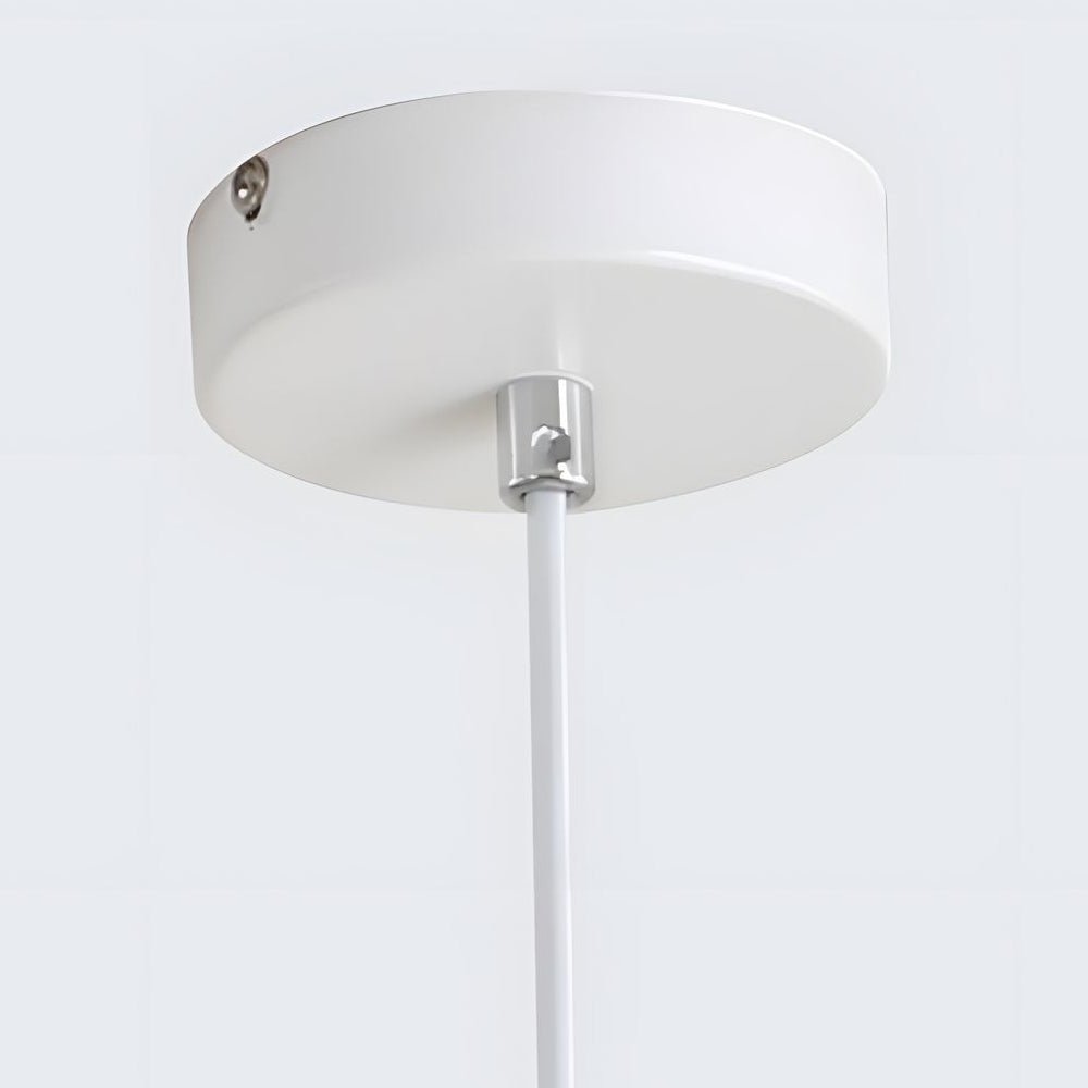 Modern Adjustable Resin Bowl Pendant Lamp - Stylish Lighting Fixture for Home Decor