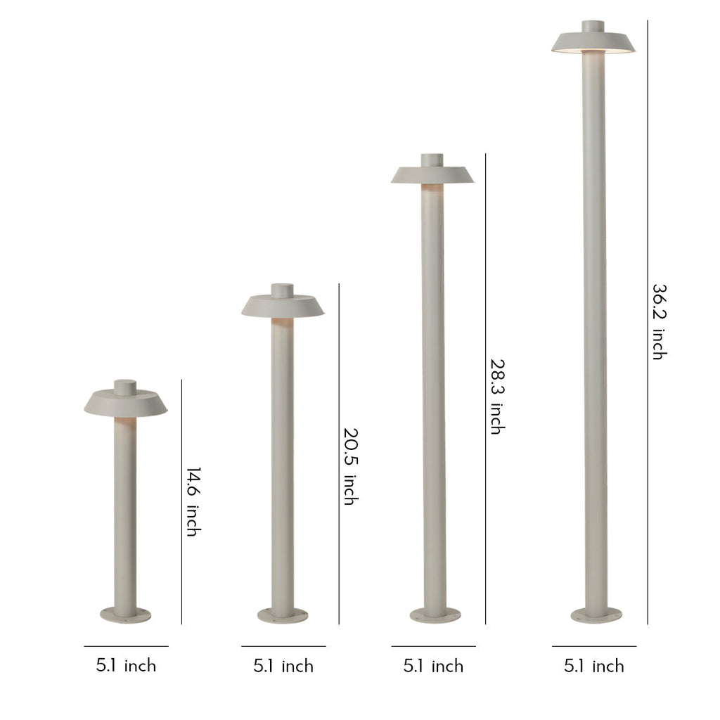 Aluminum LED Path Lights - High CRI Waterproof Outdoor Lighting