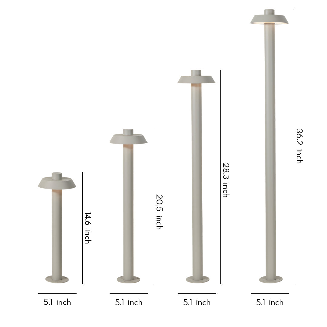 Aluminum LED Path Lights - High CRI Waterproof Outdoor Lighting