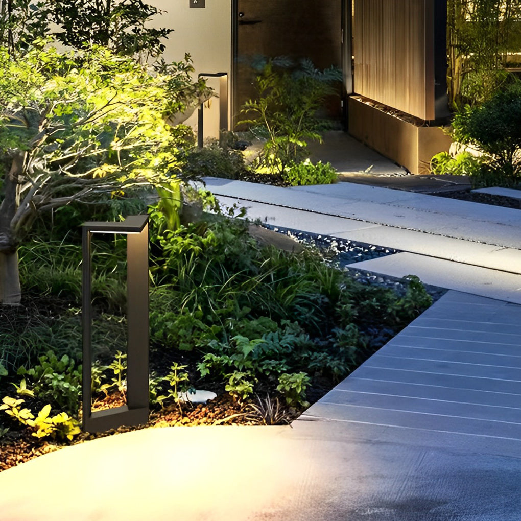 Sleek 12W LED Pathway Light Minimalist Outdoor Landscape Lamp