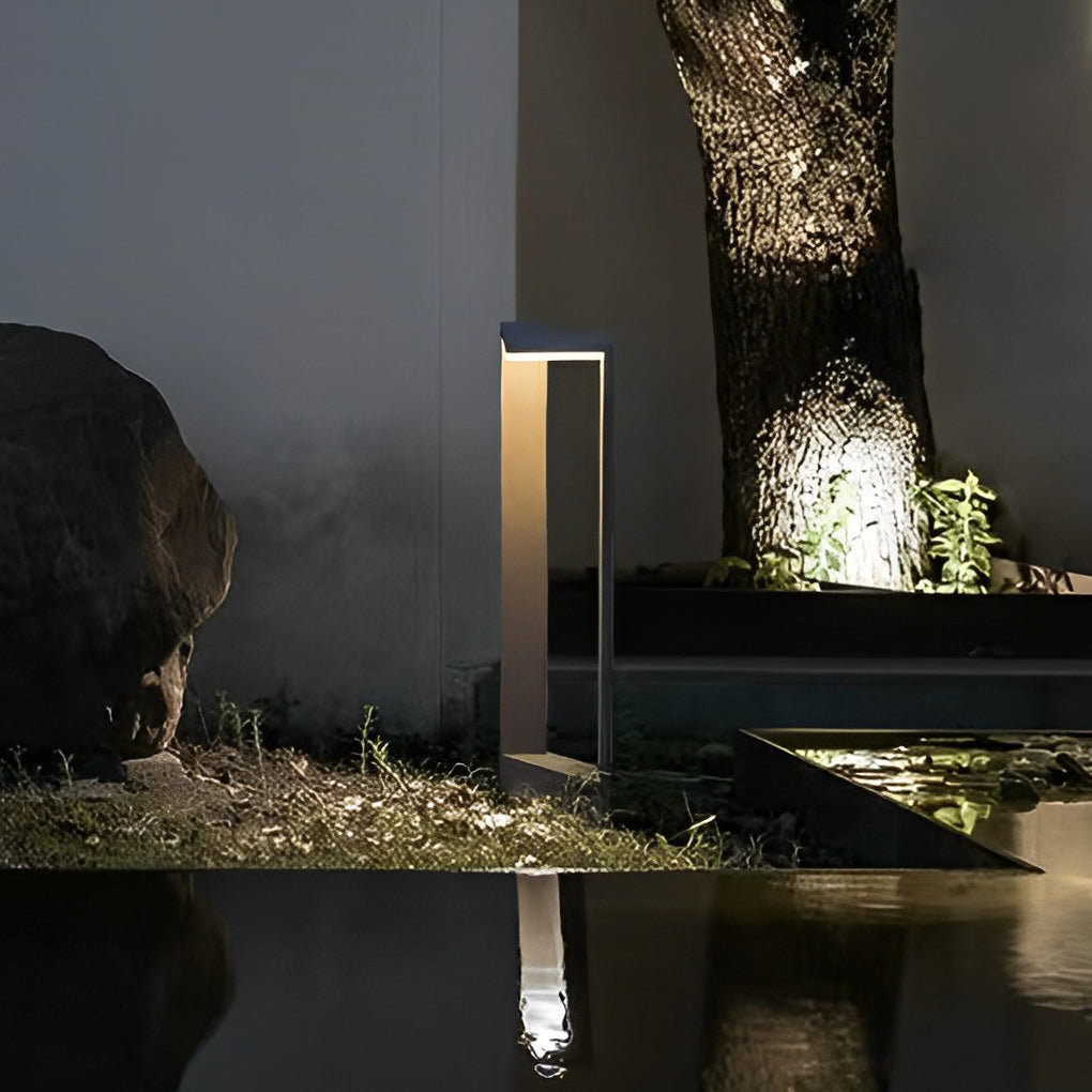 Sleek 12W LED Pathway Light Minimalist Outdoor Landscape Lamp