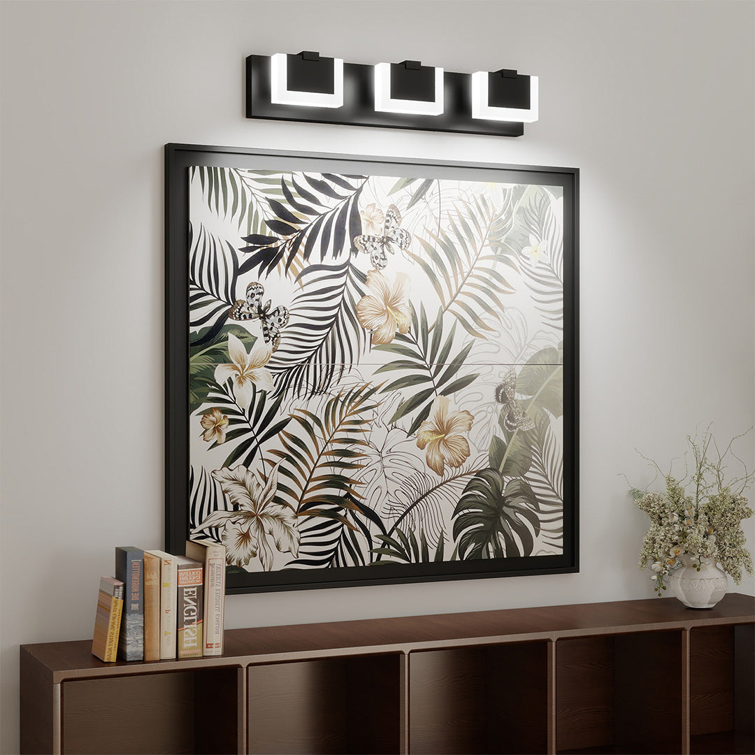 Nordic Chrome Bathroom LED Vanity Lights, Modern Mirror Light Fixture, Energy-Efficient Lighting, Adjustable Brightness, Stylish Wall Sconces for Makeup and Grooming, Contemporary Home Decor, Sleek Design for Bathrooms and Dressing Tables
