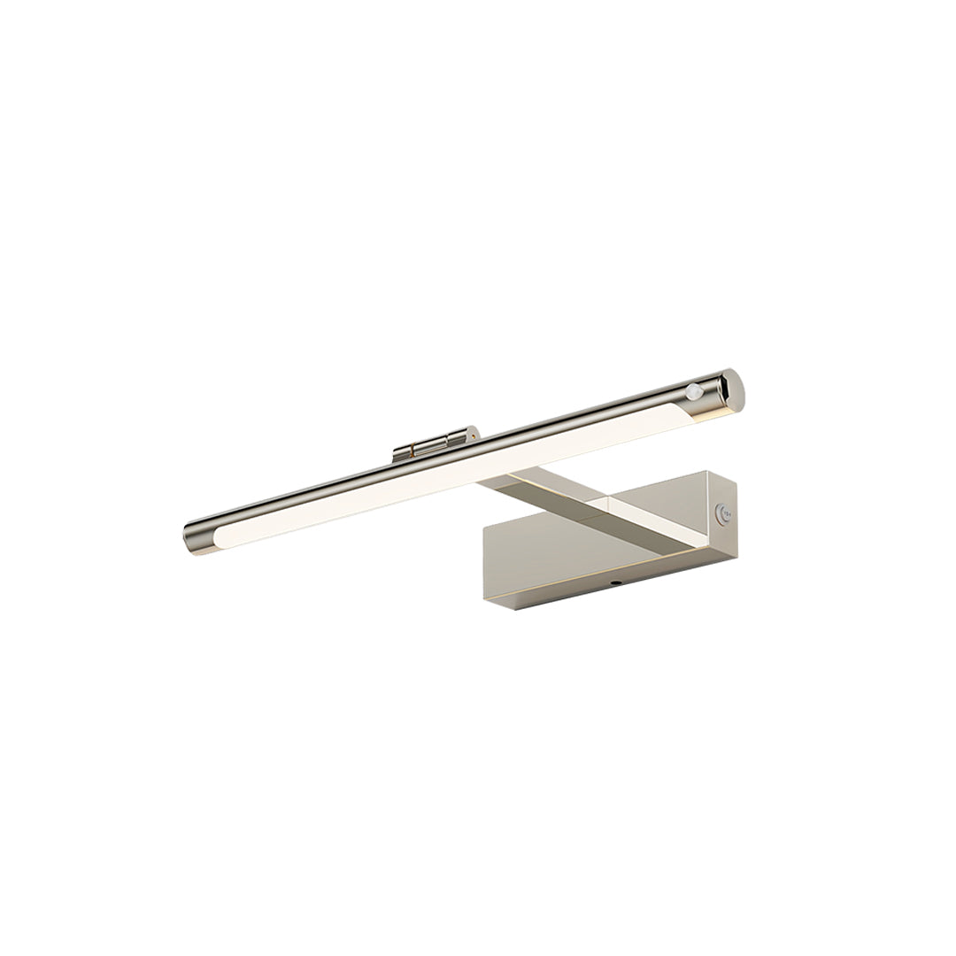 Modern Bathroom Vanity Light Minimalist White Acrylic Linear Light LED Fixture Contemporary Wall Sconce Stylish Illumination Home Decor Bright Lighting Adjustable Height Energy Efficient Modern Design for Home Renovation and Remodeling