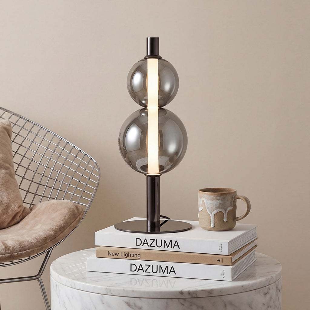 Art Table Lamp - Modern Minimalist Eye-Care Full Spectrum Lamp for Home & Office