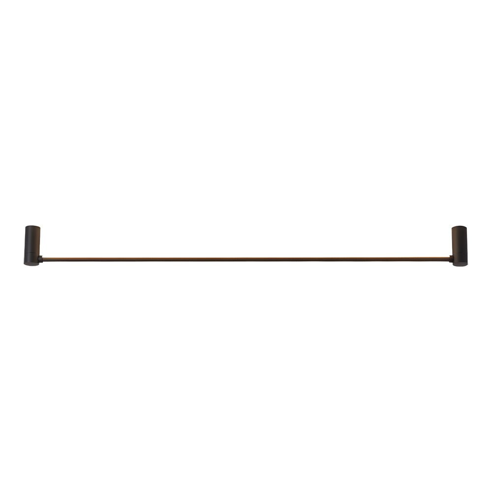 Modern Black LED Linear Ceiling Light - Multiple Sizes Available