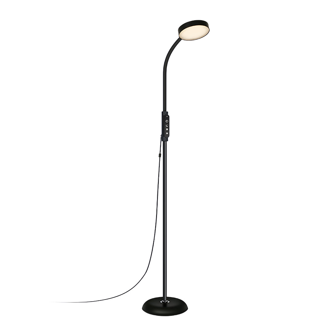 Minimalist LED Floor Lamp - Eye-Caring Standing Light for Reading