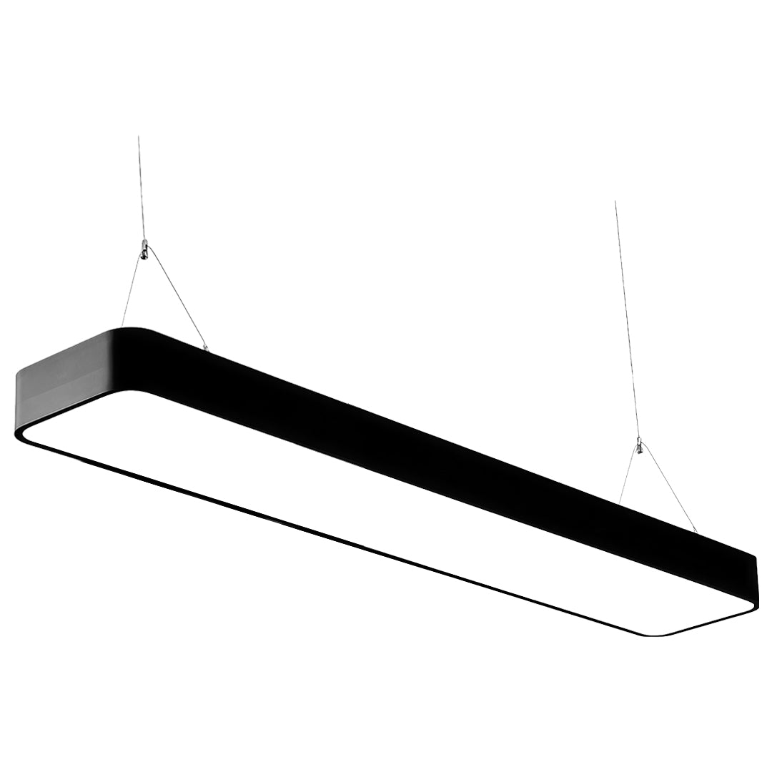 Long Rectangular Modern LED Chandelier - Minimalist Ceiling Light