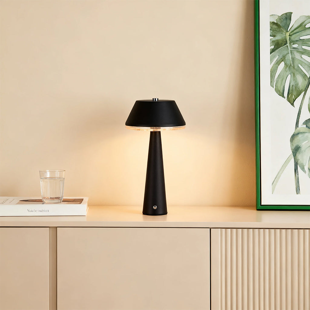 Rechargeable Cordless Table Lamp - Modern Portable Lighting Solution for Home & Office