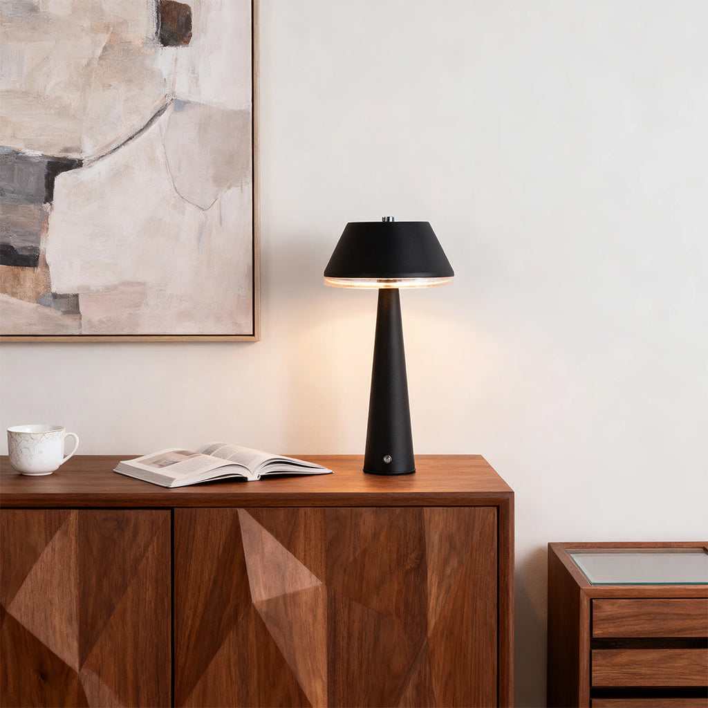 Rechargeable Cordless Table Lamp - Modern Portable Lighting Solution for Home & Office