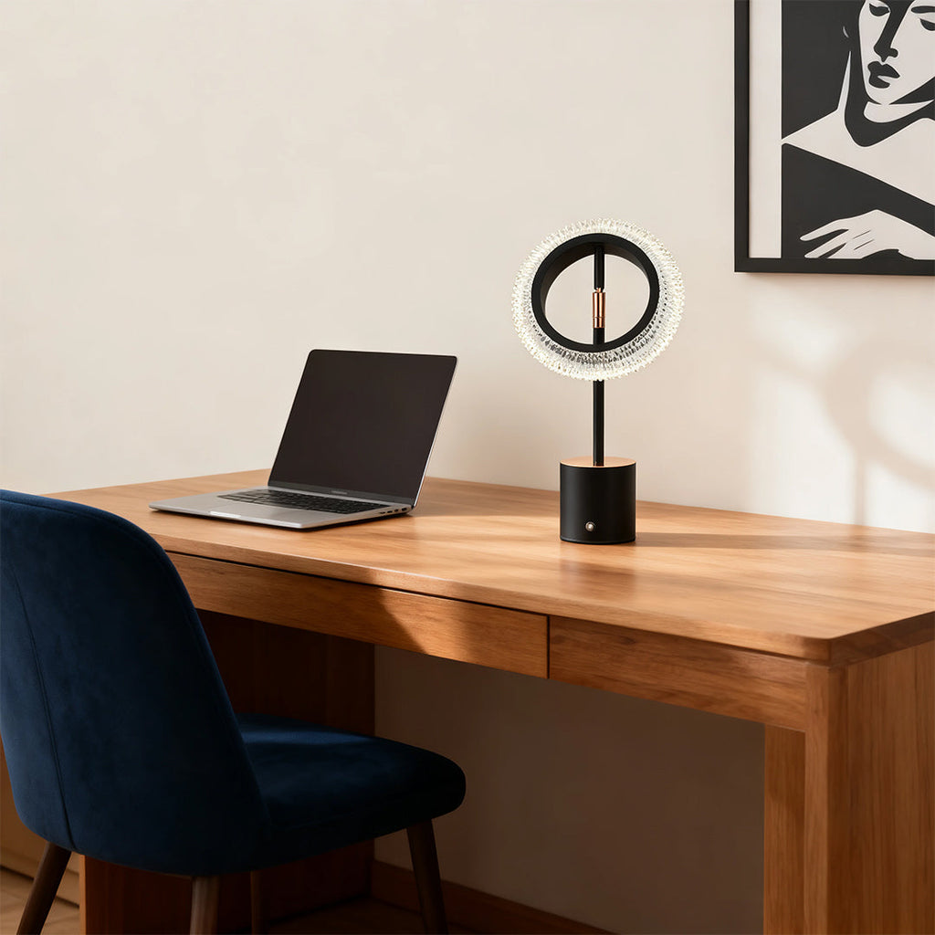 Ring Table Lamp - Minimalist Modern Design with Touch Charging

Enhance your space with this stylish ring table lamp, featuring a sleek minimalist design and innovative touch charging capabilities. Perfect for contemporary decor, this modern lighting solu