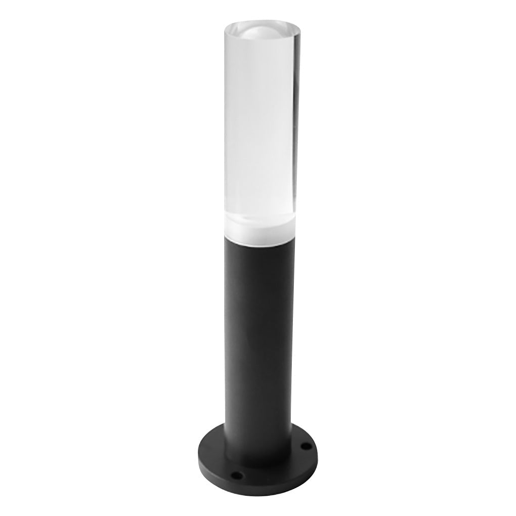 Modern Acrylic Waterproof Bollard Light - Minimalist Outdoor LED Lighting