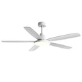 Nordic Style Ceiling Fan Chandelier with 5 Lights - Modern Lighting Fixture