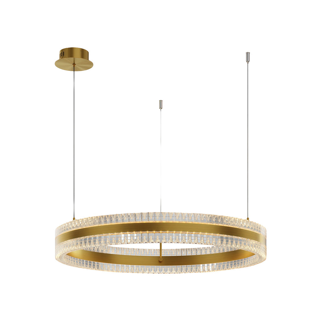 Modern Circular Minimalist Luxury Chandelier Ceiling Light
