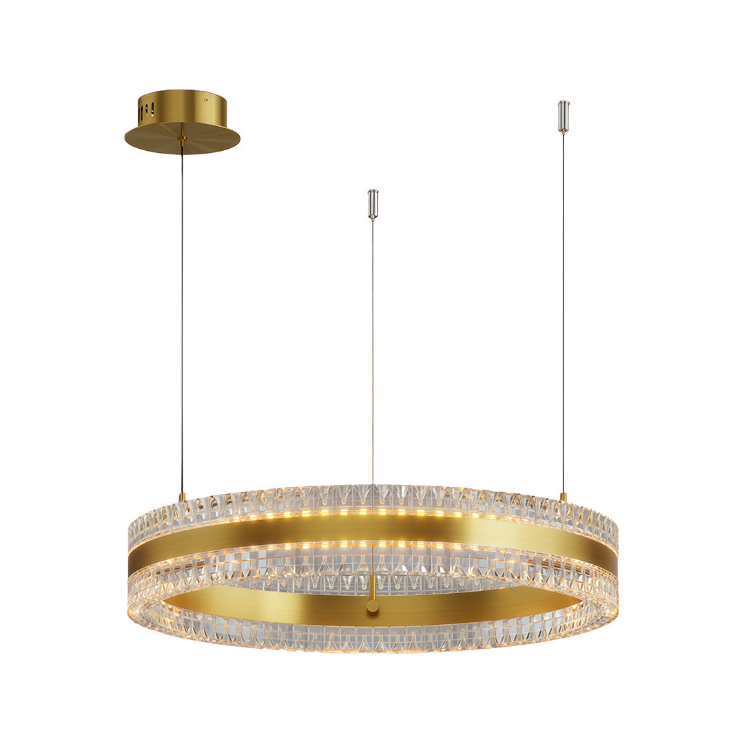 Modern Circular Minimalist Luxury Chandelier Ceiling Light