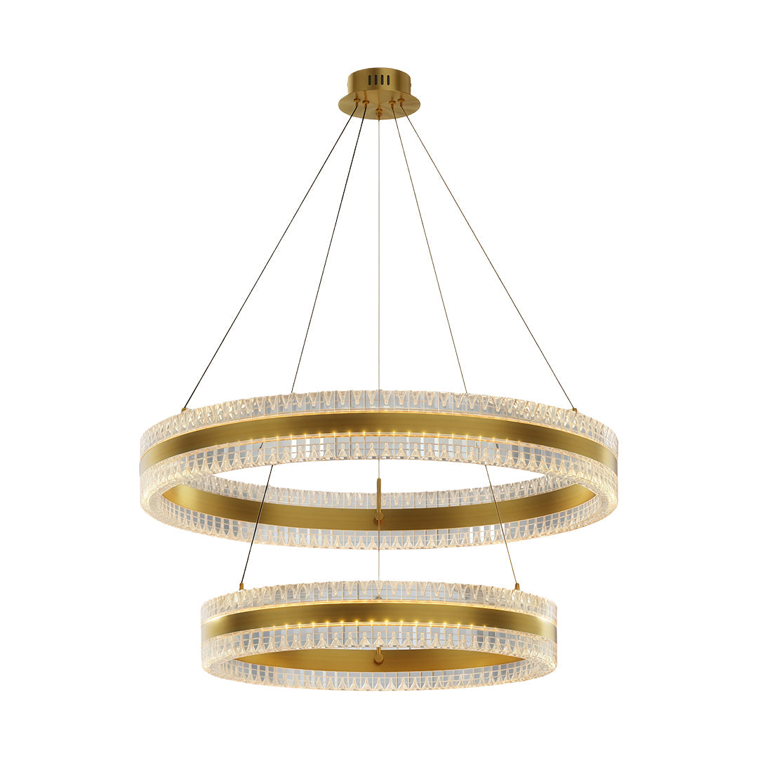 Modern Circular Minimalist Luxury Chandelier Ceiling Light