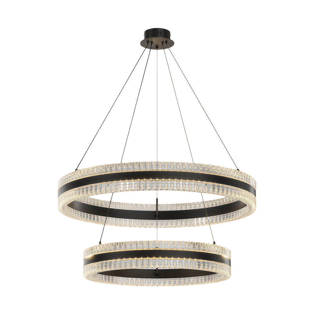 Modern Circular Minimalist Luxury Chandelier Ceiling Light