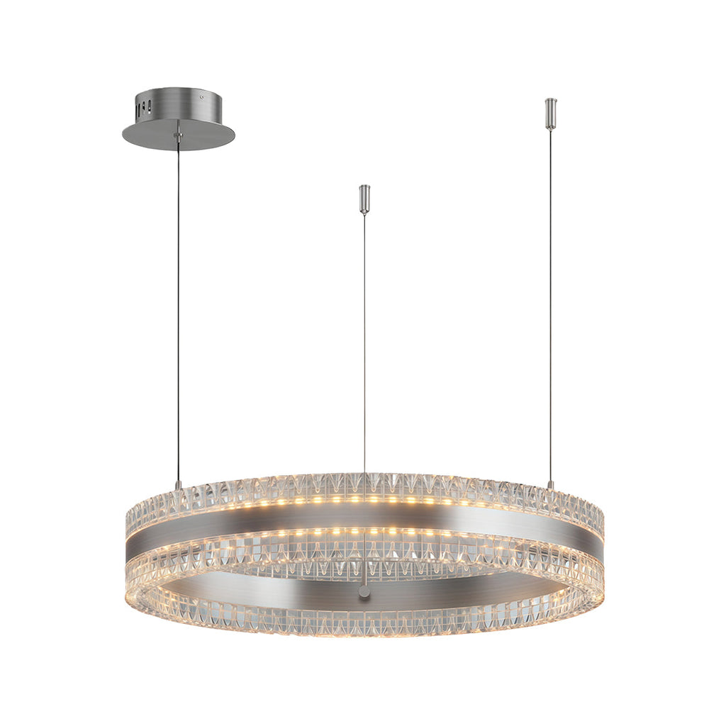 Modern Circular Minimalist Luxury Chandelier Ceiling Light