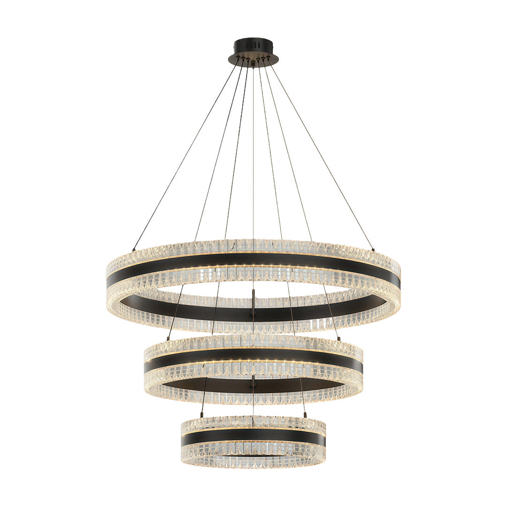 Modern Circular Minimalist Luxury Chandelier Ceiling Light