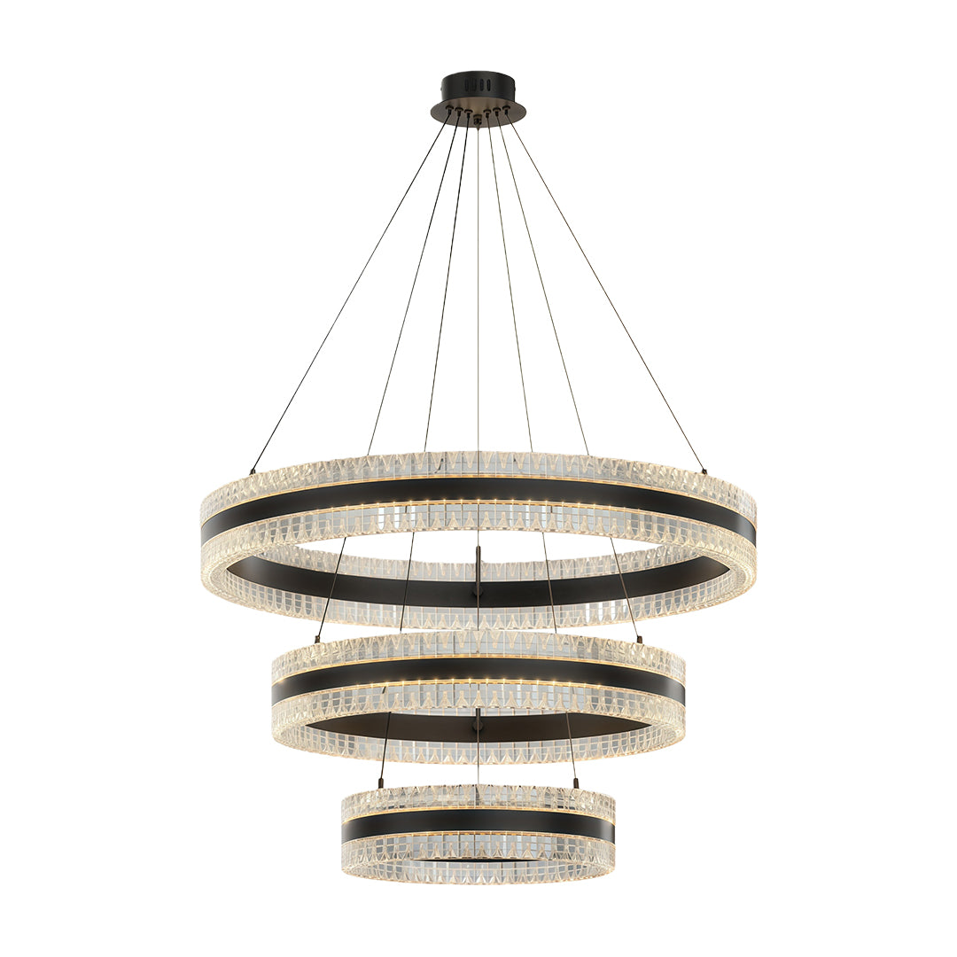 Modern Circular Minimalist Luxury Chandelier Ceiling Light