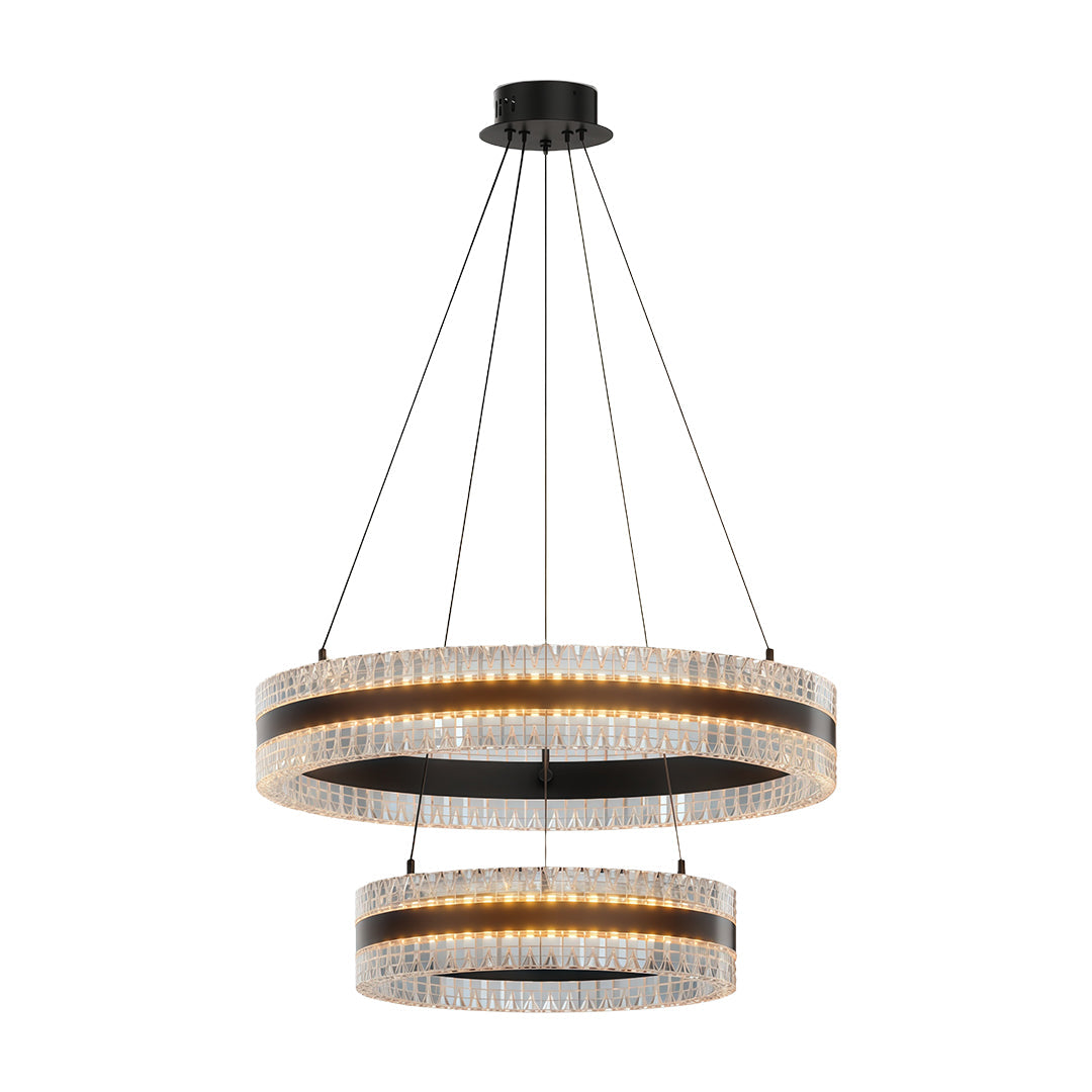 Modern Circular Minimalist Luxury Chandelier Ceiling Light