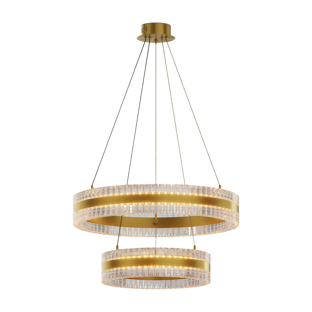 Modern Circular Minimalist Luxury Chandelier Ceiling Light