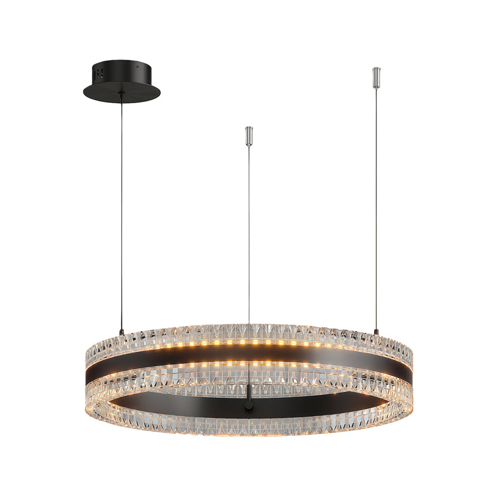 Modern Circular Minimalist Luxury Chandelier Ceiling Light