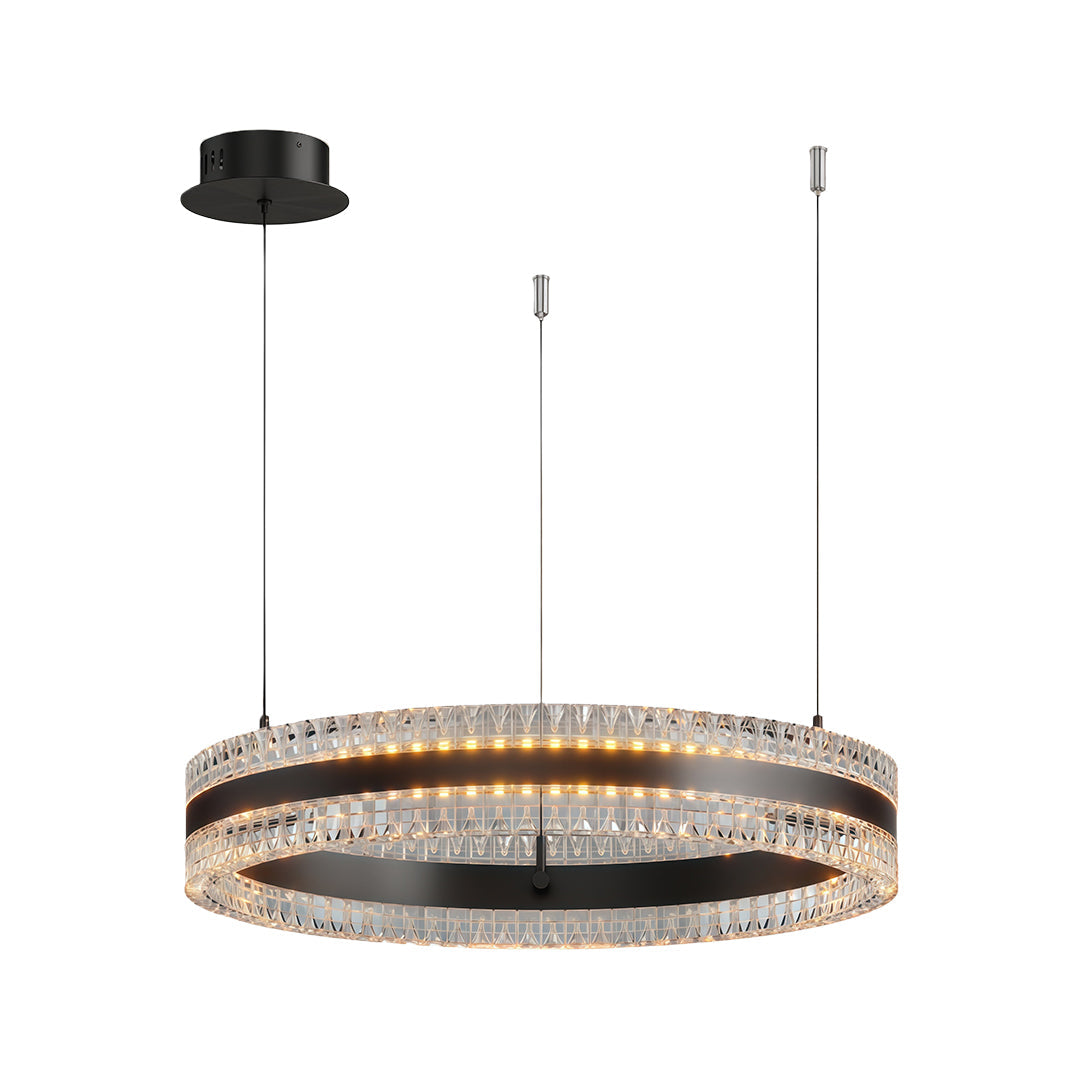 Modern Circular Minimalist Luxury Chandelier Ceiling Light