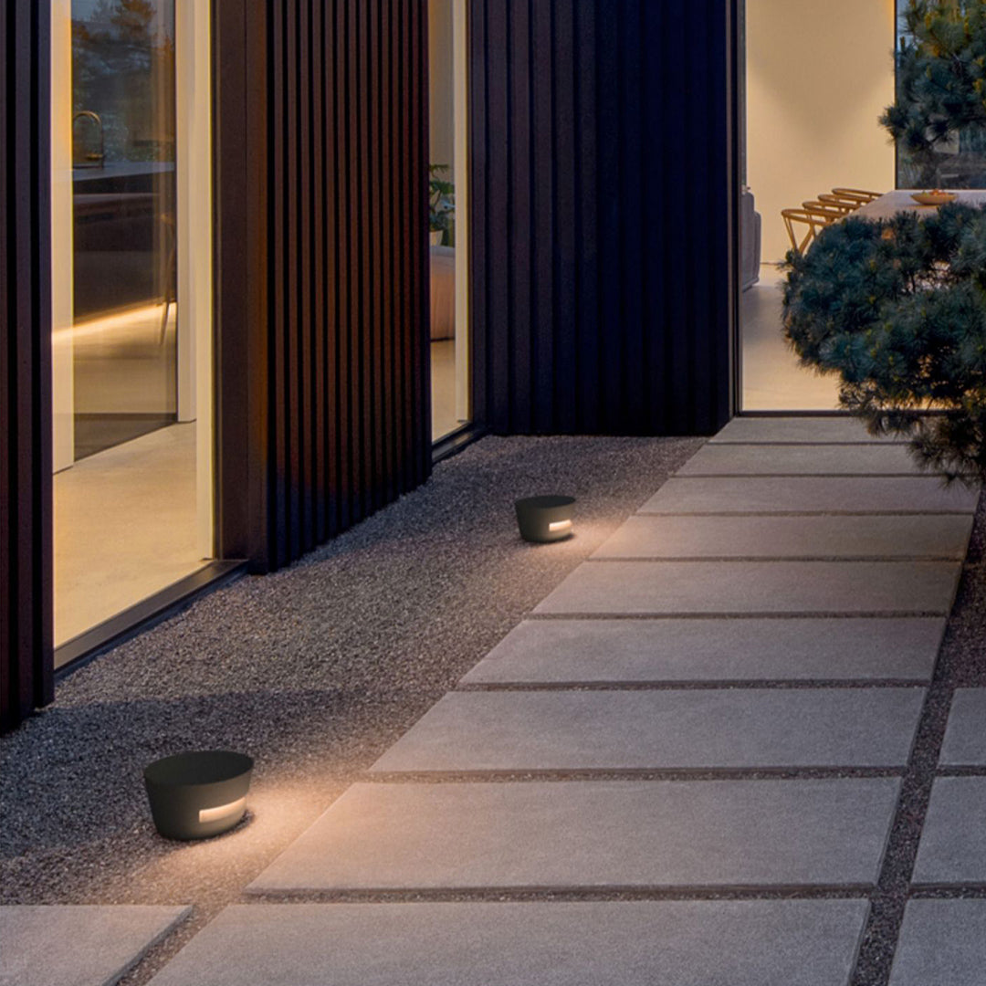 Black Pathway Lights - Sleek Minimalist Design Lawn Lighting for Modern Outdoor Spaces