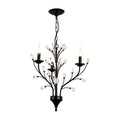 Contemporary Candle Chandelier LED Candelabra Ceiling Light