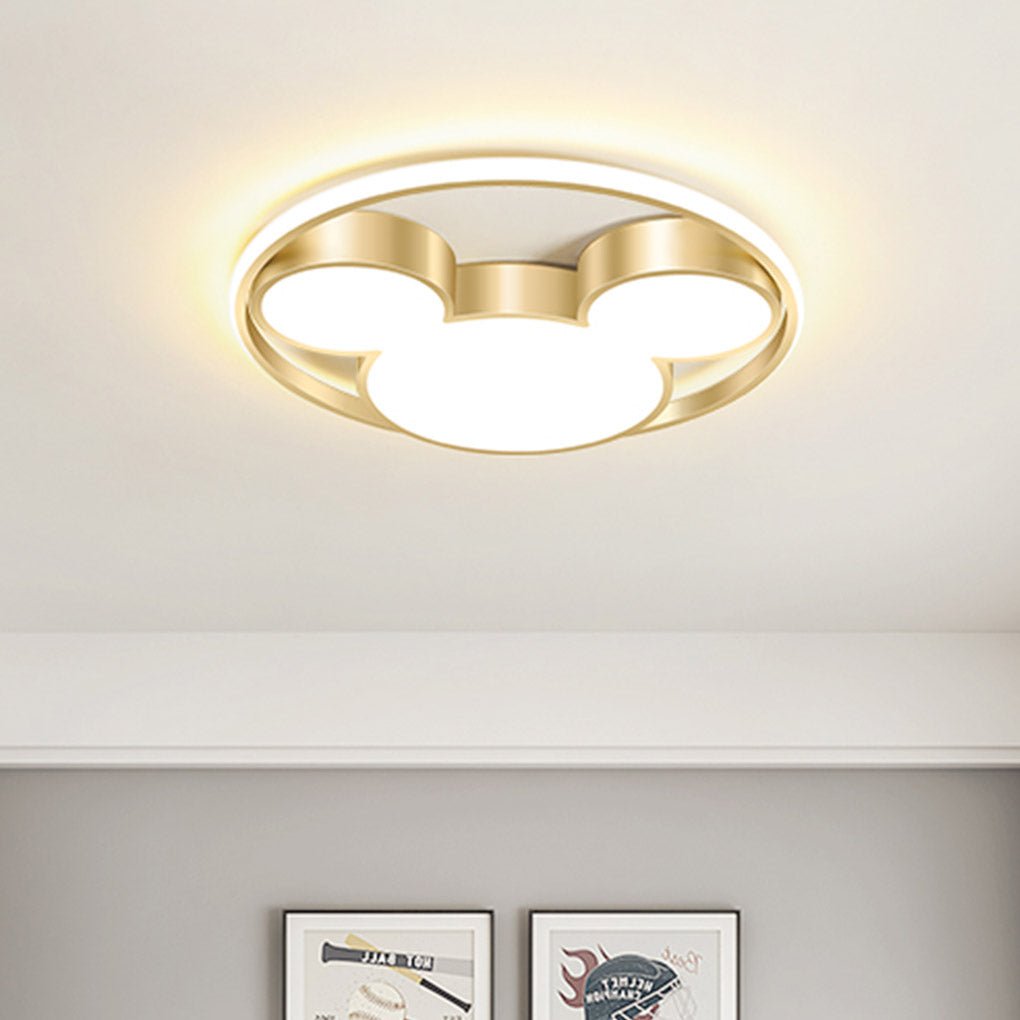 Modern LED Energy Saving Ceiling Lamp - Creative Three Tone Light Fixture