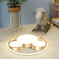 Modern LED Energy Saving Ceiling Lamp - Creative Three Tone Light Fixture