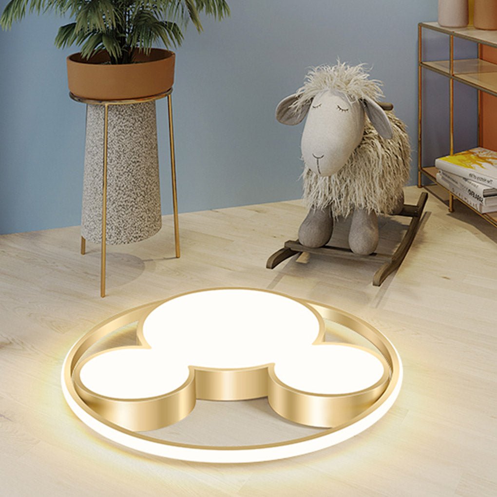 Modern LED Energy Saving Ceiling Lamp - Creative Three Tone Light Fixture