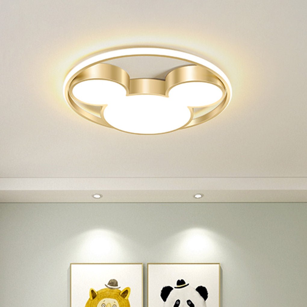 Modern LED Energy Saving Ceiling Lamp - Creative Three Tone Light Fixture
