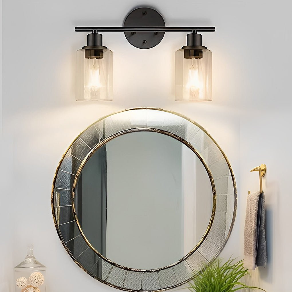 Industrial Plug-In Glass Wall Sconce – Creative Bathroom and Bedroom Vanity Lighting, Adjustable Arm, Vintage Style, Modern Industrial Decor, Easy Installation, Wall Mount Fixture for Home, Rustic Lighting Design, Elegant Glass Shade, Perfect for Hallway,