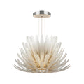 Deco Chandelier Luxury Stainless Steel Glass Ceiling Light