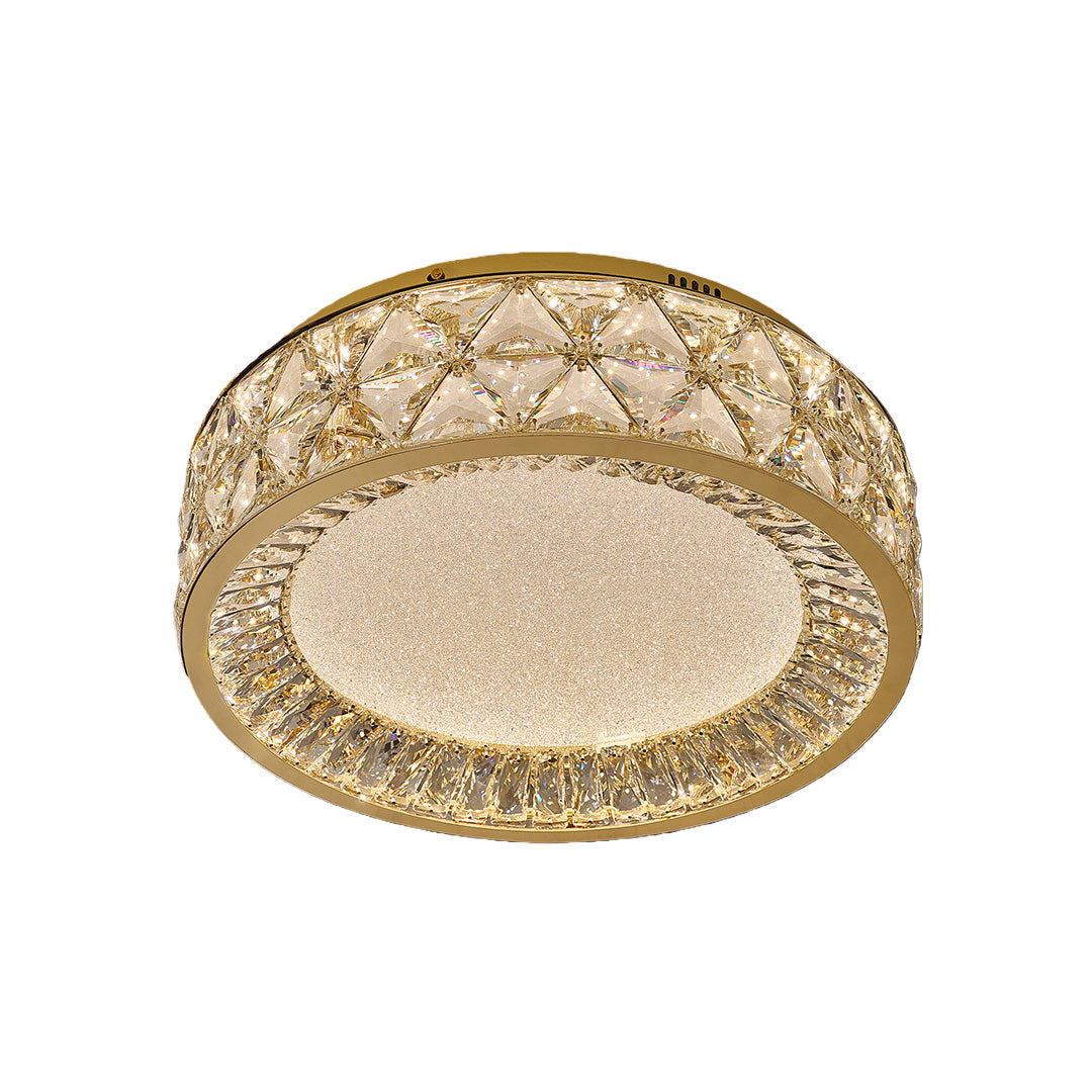 Luxury Crystal Flush Mount Ceiling Light | Decorative Lighting Fixture