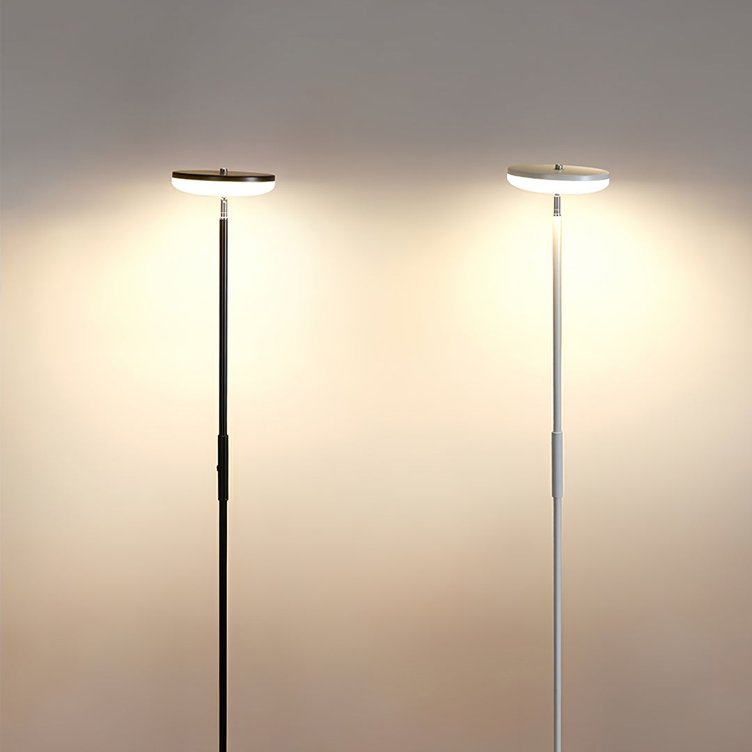 Uplight Floor Lamp with Ambient Reading Light and Downlight Function
