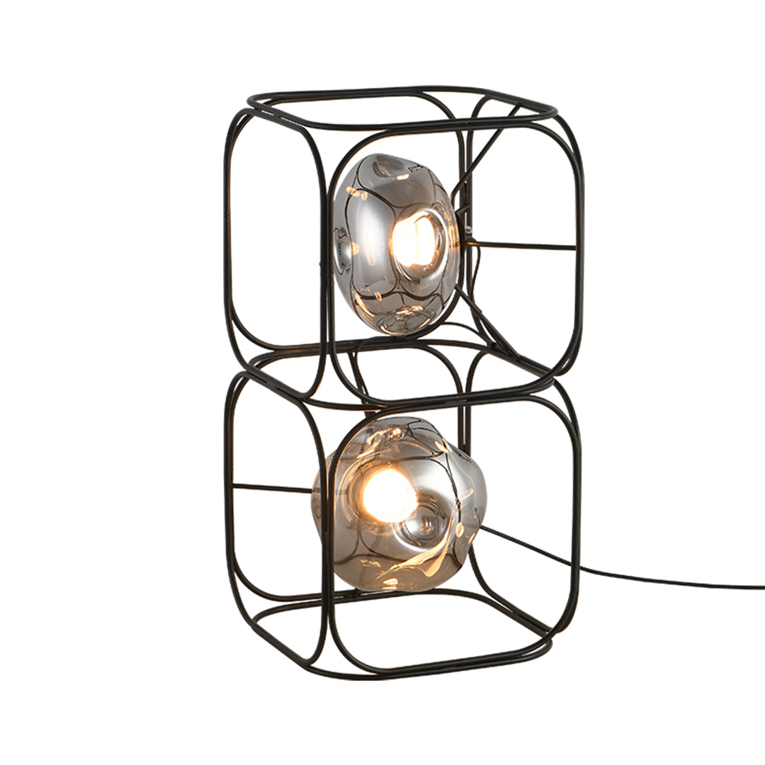 LED Eye-Care Cube Table Lamp - Stackable Cube Lights for Home Decor, Office, and Nightstand