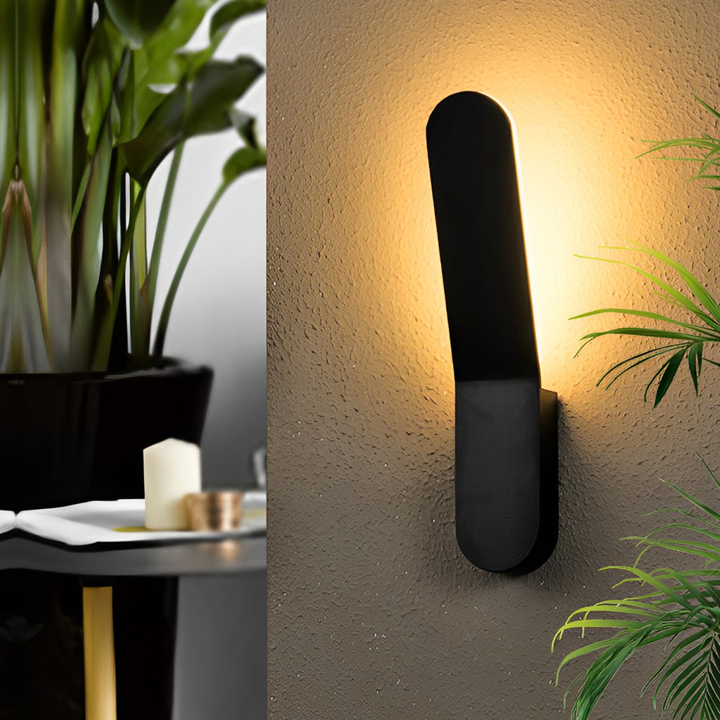 Minimalist LED Aluminum Backlit Wall Lamp - Stylish Interior Lighting Solution