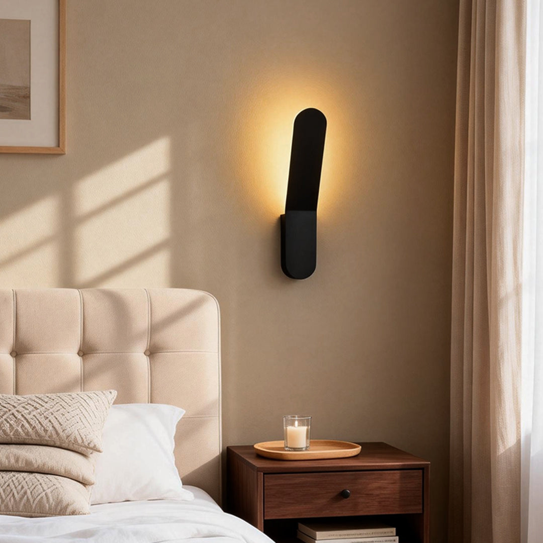 Minimalist LED Aluminum Backlit Wall Lamp - Stylish Interior Lighting Solution