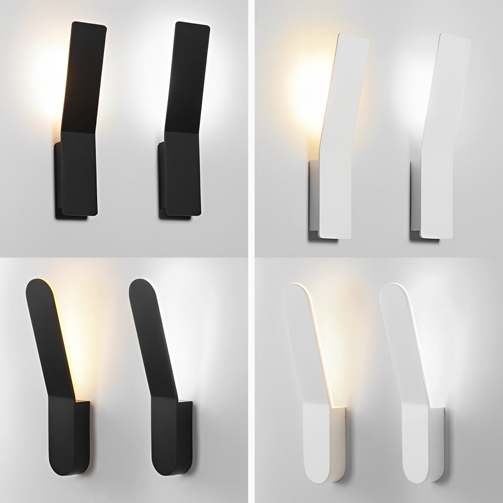 Minimalist LED Aluminum Backlit Wall Lamp - Stylish Interior Lighting Solution