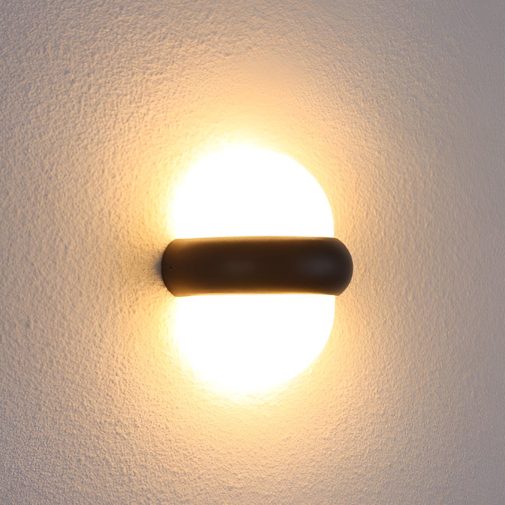 Modern Globe Up-Down LED Wall Sconce Light