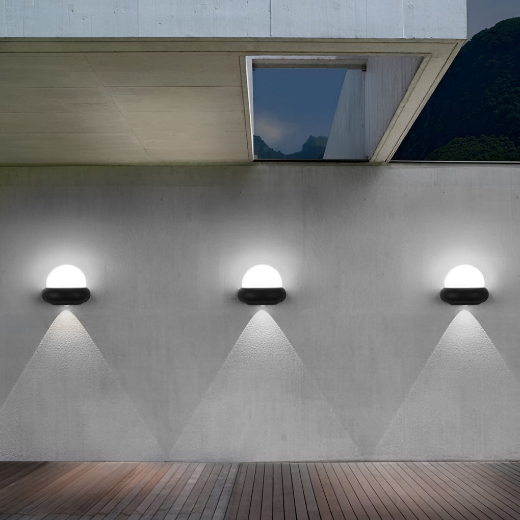 Modern Globe Up-Down LED Wall Sconce Light